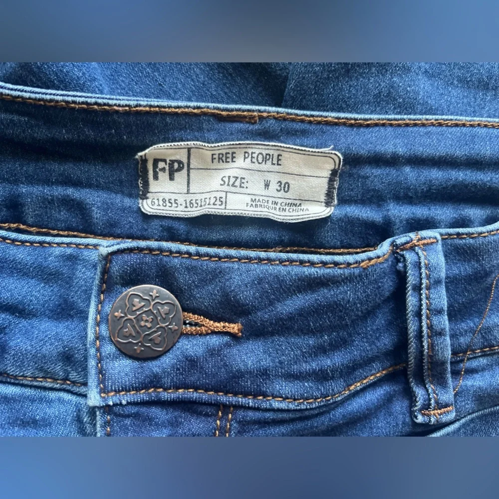 Free People Jeans 30 Beverly High Rise Skinny Women's‎ Patch Pockets